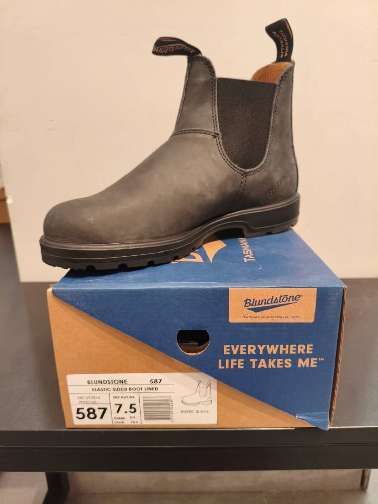 ELASTIC SIDED BOOT LINED